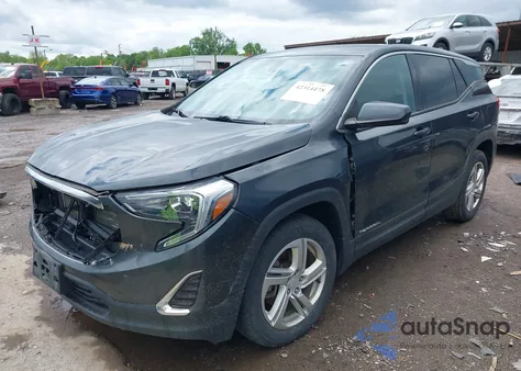 2018 GMC Terrain Sle из США, поврежденный, VIN 3GKALMEX8JL127404